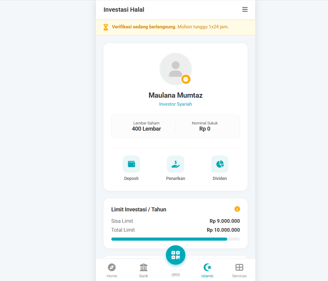 Deskripsi Project Hijra Investasi Sitemap